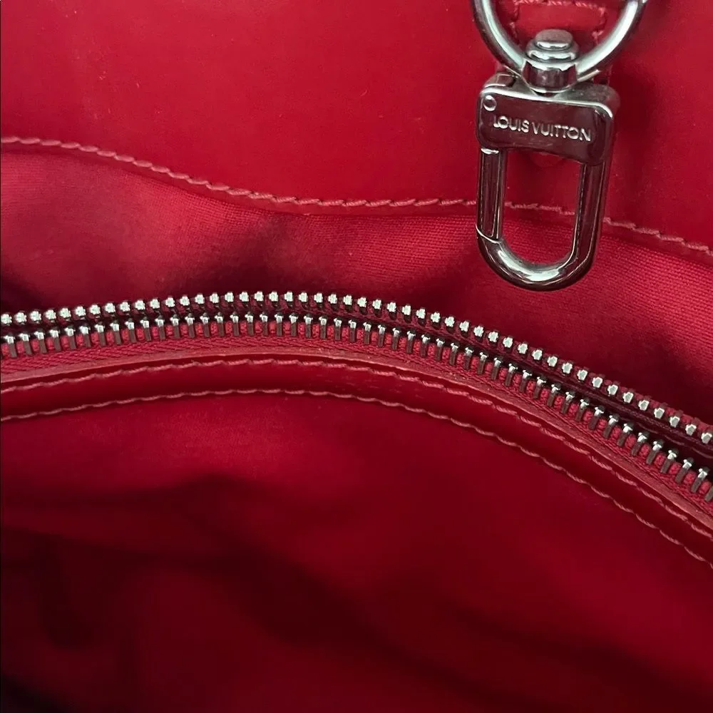 Rare Vintage Louis Vuitton Red Women's Handbag